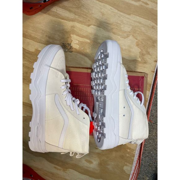 Vans Sentry SK8 Hi Marshmallow Size US 10 Men's New VN0A4P3KB88 Rare - Picture 6 of 7